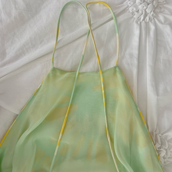 Zara Colorful Halter Dress - Picture 5 of 6